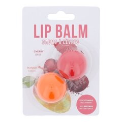 2K Lip Balm lūpu balzams dāvanu komplekts 2,8 g, Cherry cena un informācija | Lūpu krāsas, balzāmi, spīdumi, vazelīns | 220.lv
