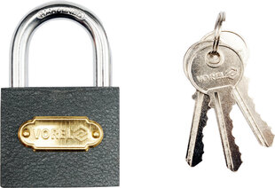 Piekaramā atslēga 32mm Vorel 77061 cena un informācija | Durvju slēdzenes | 220.lv