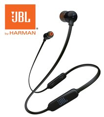 Bluetooth Austiņas ar Mikrofonu JBL T110BT 120 mAh Melns cena un informācija | Austiņas | 220.lv