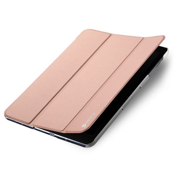 Dux Ducis Premium Magnet Case Grāmatveida maks planšetdatoram Apple iPad Pro 12.9", zeltīti rozā cena