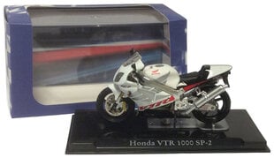 Kolekcionējams motocikla modelis ar paliktni Honda VTR cena un informācija | Kolekcionējamie modeļi | 220.lv