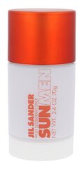 Izsmīdzināms dezodorants Jil Sander Sun For Men 75 ml cena un informācija | Parfimēta vīriešu kosmētika | 220.lv
