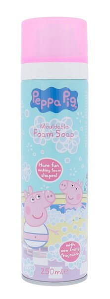 Peppa Pig Peppa Mouldable Foam Soap dušas putas bērniem 250 ml cena un informācija | Dušas želejas, eļļas | 220.lv
