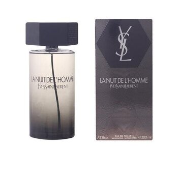 Yves Saint Laurent La Nuit De L Homme EDT vīriešiem 200 ml cena un informācija | Vīriešu smaržas | 220.lv