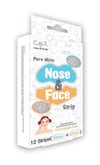 Sejas un deguna poru attīrišais līdzeklis Cettua Pure White 12 gab. cena un informācija | Sejas maskas, acu maskas | 220.lv