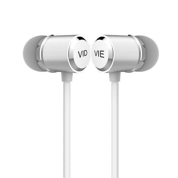 Vidvie HS604 Modern Universal Headset With Microphone Silver