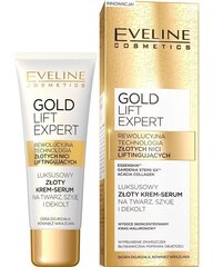 Atjaunojošs sejas serums Eveline Gold Lift Expert 40 ml cena un informācija | Serumi sejai, eļļas | 220.lv
