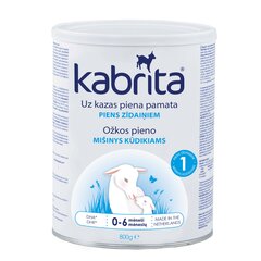 Mākslīgais piena maisījums uz kazas piena bāzes Kabrita Gold 1, 0-6 mēn., 800 g cena un informācija | Piena maisījumi (0-6 mēn.) | 220.lv