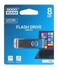 Atmiņas karte Goodram Flashdrive Twister 8GB USB 2.0 cena un informācija | USB Atmiņas kartes | 220.lv