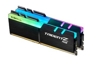 G.Skill Trident Z RGB DDR4, 2x8GB, 3200MHz, CL16 (F4-3200C16D-16GTZR) cena un informācija | Operatīvā atmiņa (RAM) | 220.lv