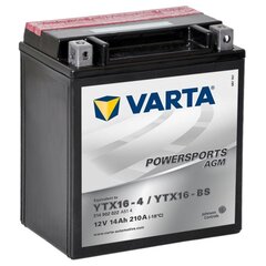 Akumuliatorius Varta AGM 12 V 14 Ah YTX16-4 / YTX16-BS cena un informācija | Moto akumulatori | 220.lv
