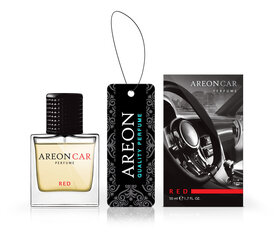 Gaisa atsvaidzinātājs Areon Car Perfume 50 ml - Red cena un informācija | Auto gaisa atsvaidzinātāji | 220.lv