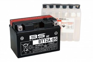 Akumulators BS-Battery BT12A-BS 12V 12Ah cena un informācija | Moto akumulatori | 220.lv