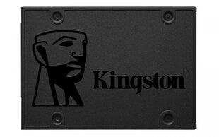 Kingston A400 960GB SATA3 (SA400S37/960G) cena un informācija | Iekšējie cietie diski (HDD, SSD, Hybrid) | 220.lv