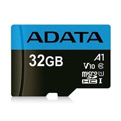 Adata AUSDH32GUICL10A1-RA1 cena un informācija | Atmiņas kartes mobilajiem telefoniem | 220.lv