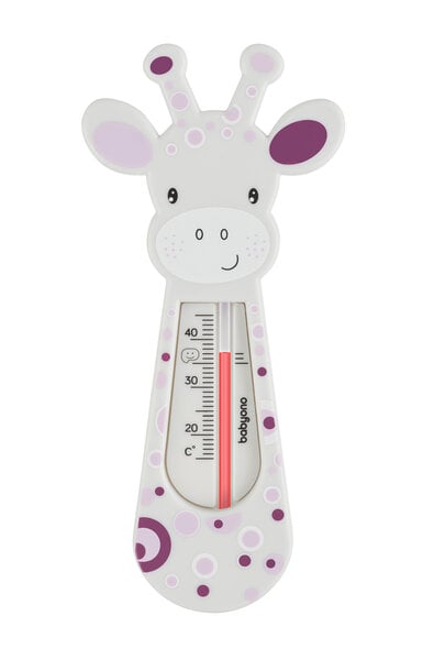 Vannas termometrs Žirafe 775/03, pelēks, BabyOno cena un informācija | Mazuļa mazgāšana | 220.lv