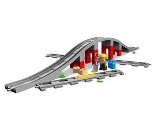 10872 LEGO® DUPLO Tilts ar dzelzceļu cena un informācija | Konstruktori | 220.lv