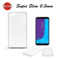 Telone Ultra Slim 0.3mm Back Case Samsung J600F Galaxy J6 (2018) super plāns telefona apvalks Caurspīdīgs cena un informācija | Telefonu vāciņi, maciņi | 220.lv
