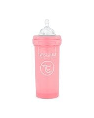 Pudele Twistshake Anti-Colic, 260 ml, rozā cena un informācija | Bērnu pudelītes un to aksesuāri | 220.lv