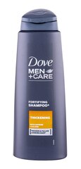 Šampūns vājiem matiem ar kofeīnu un kalciju Dove Men + Care Fortifying vīriešiem 400 ml cena un informācija | Šampūni | 220.lv