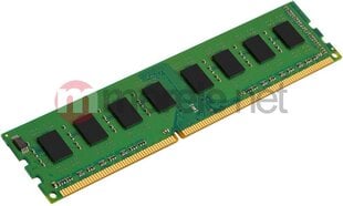 Kingston DDR3 8GB/1600 CL11 (KVR16LN11/8) cena un informācija | Operatīvā atmiņa (RAM) | 220.lv