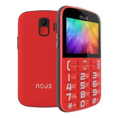 Nous NS2422 Helper, Dual SIM, Red cena un informācija | Mobilie telefoni | 220.lv