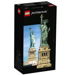 21042 LEGO® Architecture Brīvības statuja cena un informācija | Konstruktori | 220.lv