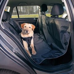 Trixie automašīnas sēdekļa pārklājs suņiem, 160x145 cm, melns cena un informācija | Ceļojumu piederumi | 220.lv