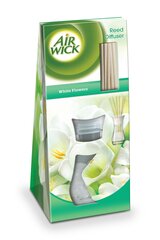 AirWick smaržīgās nūjiņas Baltie ziedi, 30 ml cena un informācija | Mājas aromāti | 220.lv