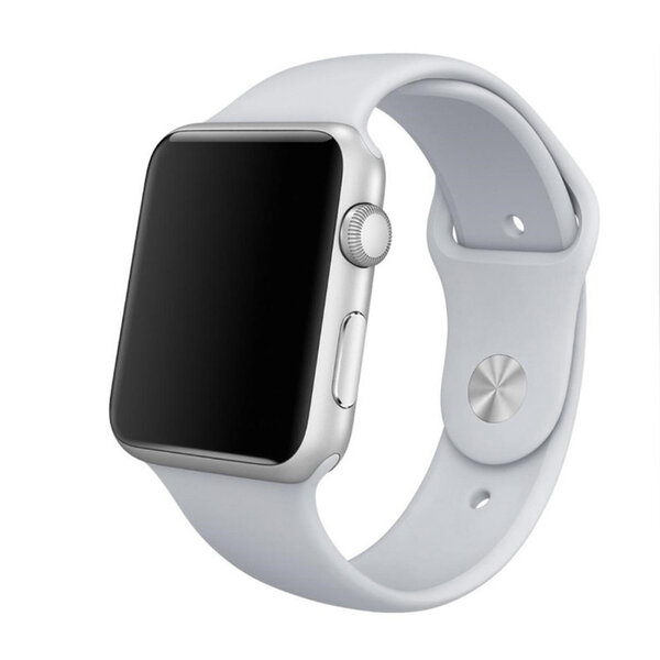 Apple Watch S3, 42 mm, White/Silver Aluminum internetā