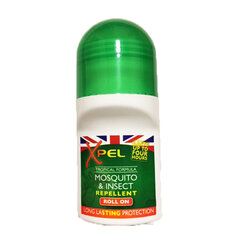 Rullīšu līdzeklis pret odiem un insektiem Xpel Mosquito & Insect Repellent 75 ml cena un informācija | Līdzekļi pret odiem, ērcēm | 220.lv