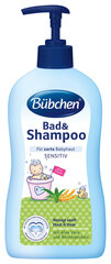 Šampūns un dušas želeja bērniem Bubchen 400 ml cena un informācija | Bērnu kosmētika, līdzekļi jaunajām māmiņām | 220.lv