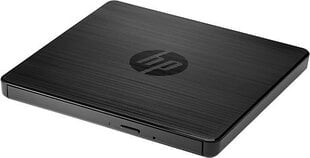HP USB External DVDRW Drive (F6V97AA) cena un informācija | Optiskie diskdziņi | 220.lv