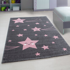 Bērnu paklājs Kids Pink 0610, 80x150 cm cena un informācija | Paklāji | 220.lv