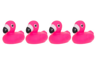 Vannas rotaļlieta "Flamingo" 4 gab. cena un informācija | Rotaļlietas zīdaiņiem | 220.lv