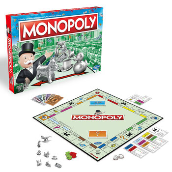 Spēle „Monopolis Classic“ (Latviešu valodā) cena un informācija | Galda spēles | 220.lv