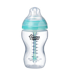 Pudelīte ar knupi Tommee Tippee Anti-colic 340 ml, no 3 mēn. cena un informācija | Bērnu pudelītes un to aksesuāri | 220.lv