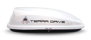 Jumta bagāžnieks Terra Drive 320, balts spīdīgs cena un informācija | Jumta kastes | 220.lv