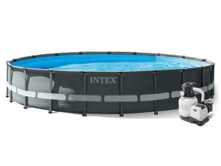 Karkasa baseins ar filtru Intex Ultra XTR™ Frame, 6,10 m cena un informācija | Baseini | 220.lv