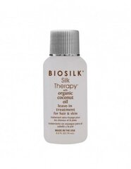Kokosriekstu eļļa matiem un sejai Biosilk Silk Therapy Organic 15 ml cena un informācija | Matu uzlabošanai | 220.lv