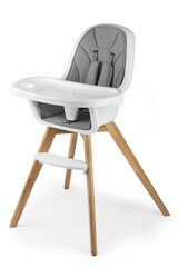 Barošanas krēsls Kinderkraft Tixi, grey cena un informācija | Barošanas krēsli | 220.lv
