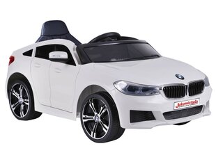 Vienveitīgs elektromobilis BMW 6GT, balts cena un informācija | Elektromobīļi bērniem | 220.lv
