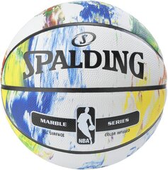 Basketbola bumba Spalding NBA Marble, 3 izmērs cena un informācija | Basketbola bumbas | 220.lv