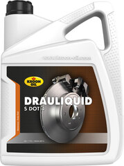 Bremžu šķidrums KROON-OIL DRAULIQUID-S DOT 4, 5 L cena un informācija | Eļļas citām autodaļām | 220.lv