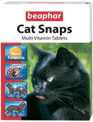 Beaphar Cat Snaps vitamīni kaķiem , 75 tabl cena un informācija | Vitamīni, uztura bagātinātāji, pretparazītu līdzekļi kaķiem | 220.lv