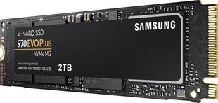 SSD M.2 2TB Samsung 970 EVO Plus cena un informācija | Cietie diski (HDD, SSD, Hybrid) | 220.lv