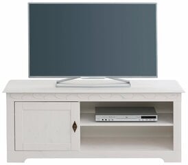 TV galdiņš Lando 1D, balts cena un informācija | TV galdiņi | 220.lv