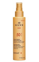 Sejas un ķermeņa sprejs aizsardzībai no saules Nuxe Sun SPF50 150 ml cena un informācija | Saules krēmi | 220.lv