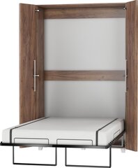 Sienas gulta Meblocross Teddy 120, 120x200 cm, tumši brūna cena un informācija | Gultas | 220.lv