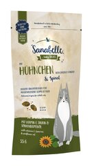 Sanabelle Chrispies Chicken &amp; Spinach gardums kaķiem 55g cena un informācija | Gardumi kaķiem | 220.lv